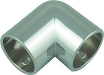 Tubes & Fittings Pipe Connector 2 Way Elbow Hardware Item Premium Hardware for Door Cabinet Window Furniture and Interior Use